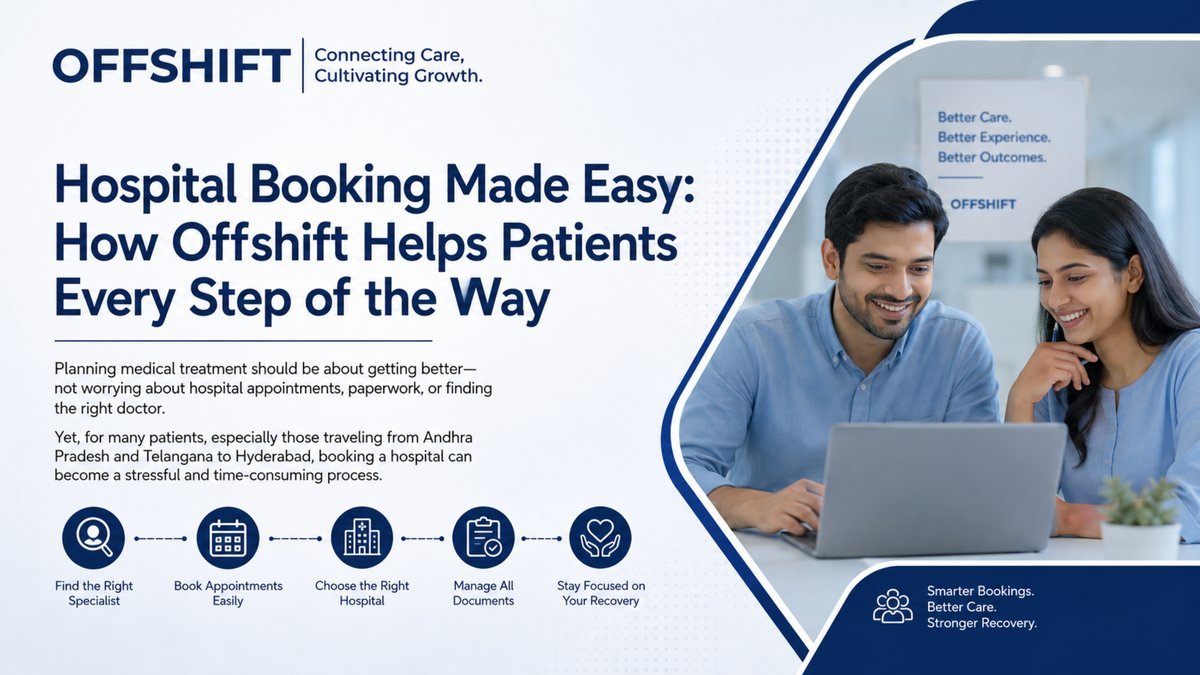 Hospital Booking Made Easy: How Offshift Helps Patients Every Step of the Way